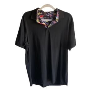 Alex Vando Men's Polo Shirts Short Sleeve Regular Fit Size Large